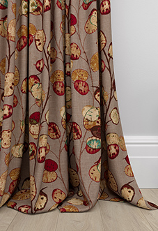Honesty, Cerise - Made to Measure Curtains